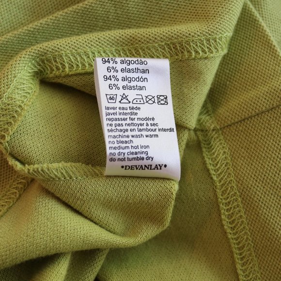 Sz 2 34 XS NWOT green women's LACOSTE  Polo Top - Picture 8 of 8